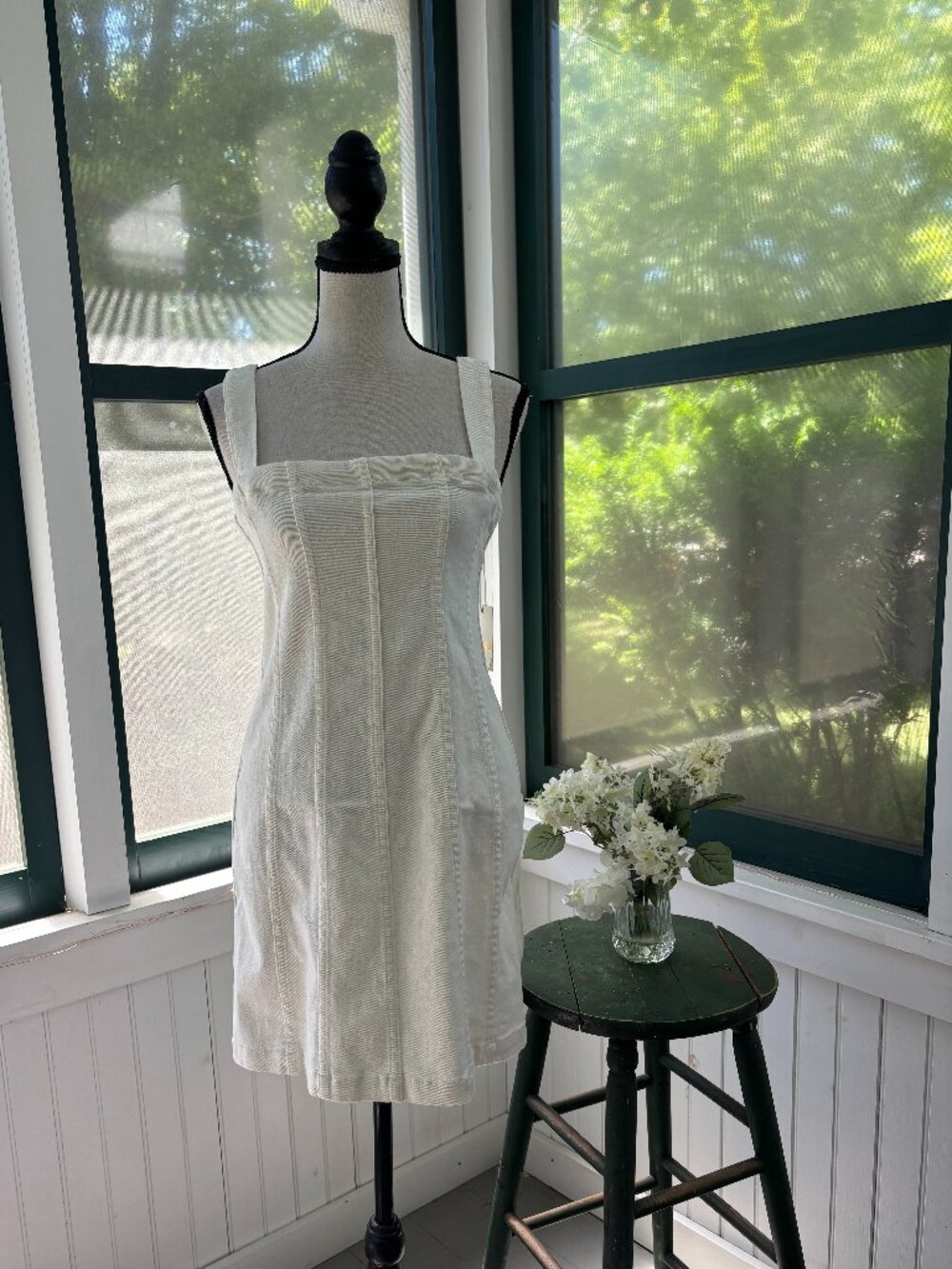 Show Me Your MuMu Coronado Corset Dress | Pearly White | Size M | NWT